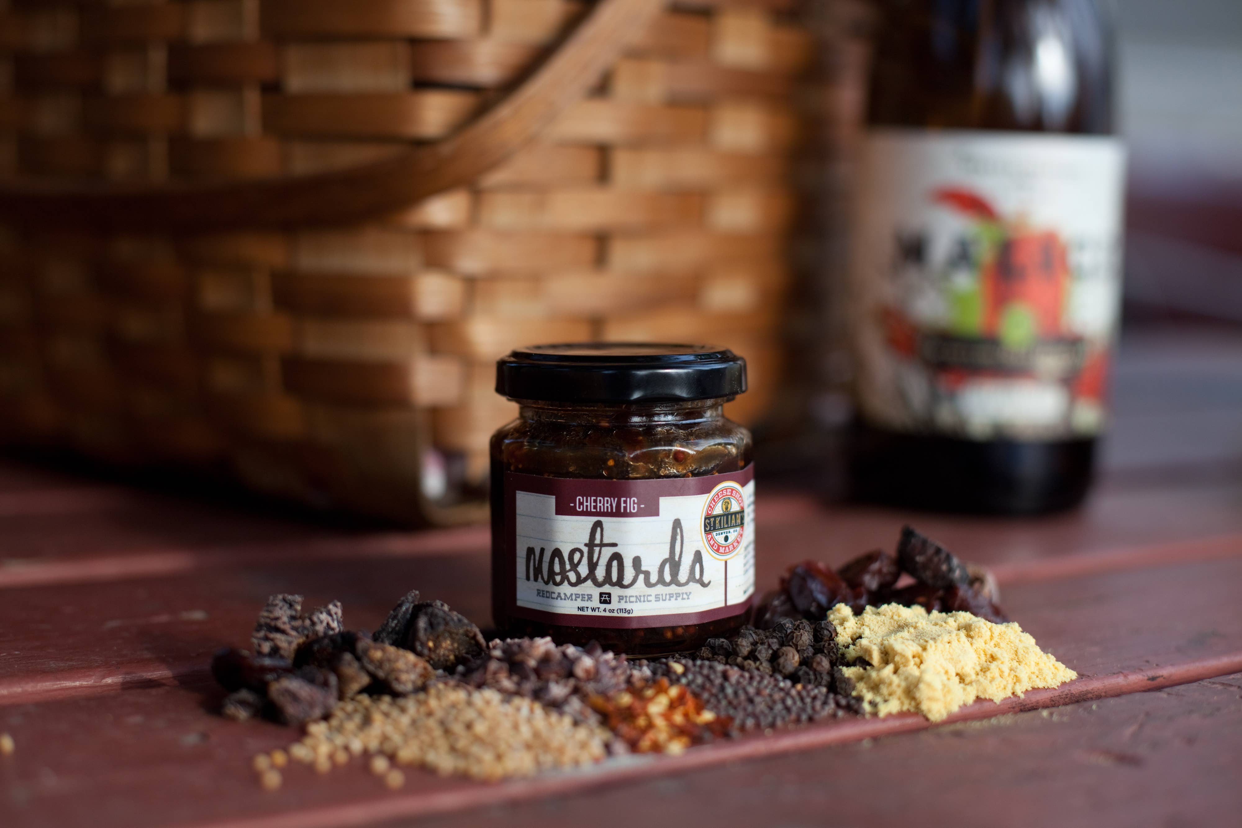 RedCamper - Vendita all'ingrosso Confettura - Mostarda di fichi e ciliegie - 2.75 oz (Picnic4