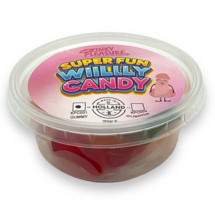 Kinky Pleasure – Großhandel Weingummi – Kinky Pleasure - KPC001 - Super Fun Willy Candy - Gummi - 150 Gramm