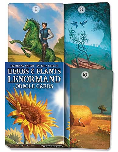 Texas Bookman - Wholesale Tarot Cards - Herbs And Plants Lenormand Oracle Cards1