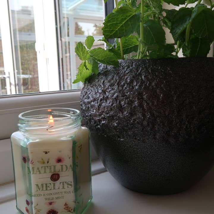 Matilda's Melts – wholesale Jar/filled candle – Coconut and Rapeseed Wax Jam Jar Candles22