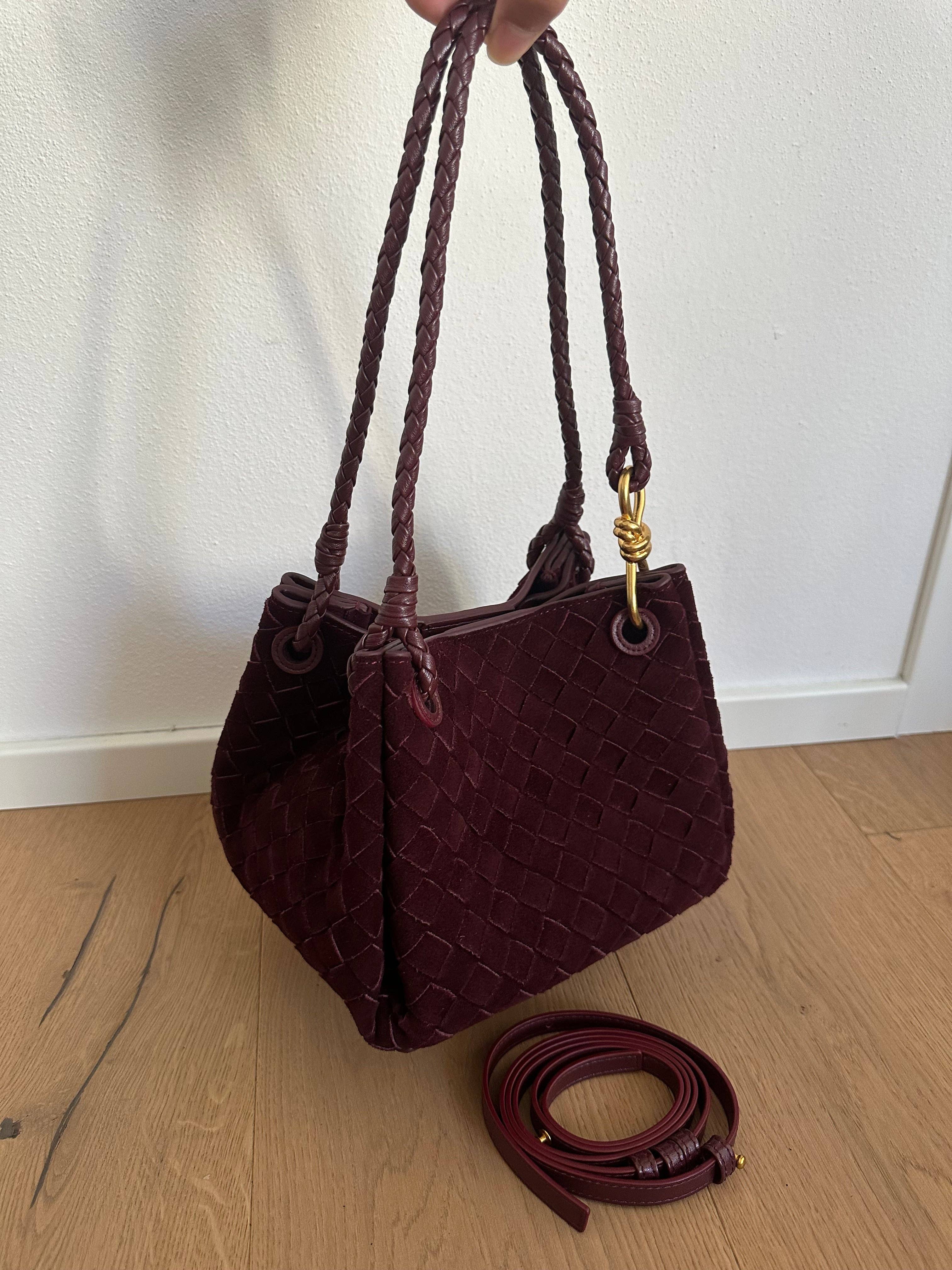 Zhade – Bolsa de ombro – Mulher por atacado – EMMA tecido-camurça3