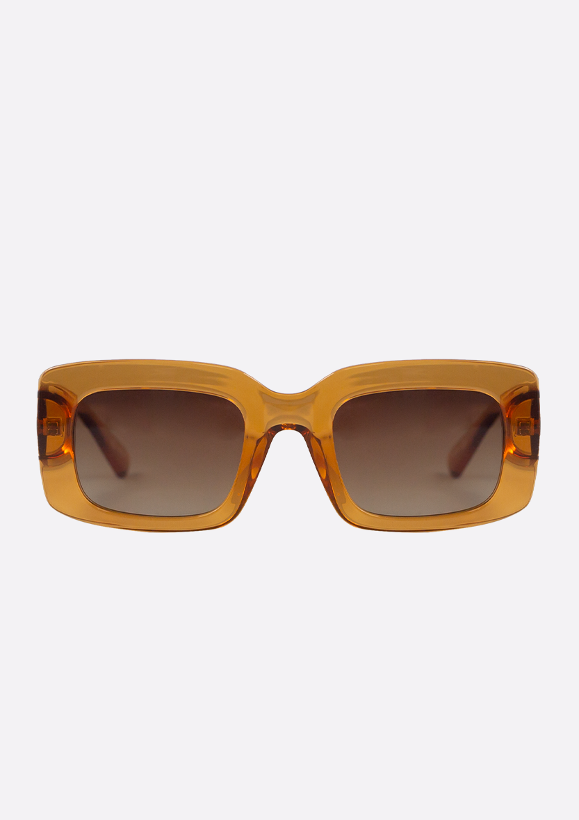 OCEANIDES EYEWEAR - Wholesale Sunglasses - Unisex - SUNGLASSES (POLARIZED) - IDA CRYSTAL ORANGE BROWN1
