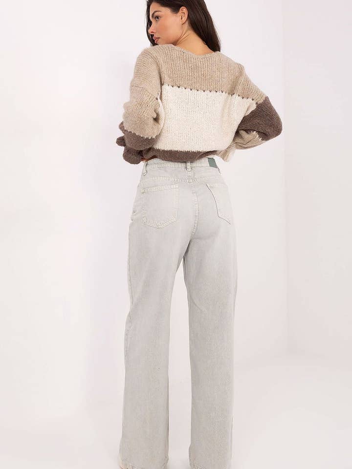 grey Jeans Model 218200 Sublevel for wholesale on Faire1