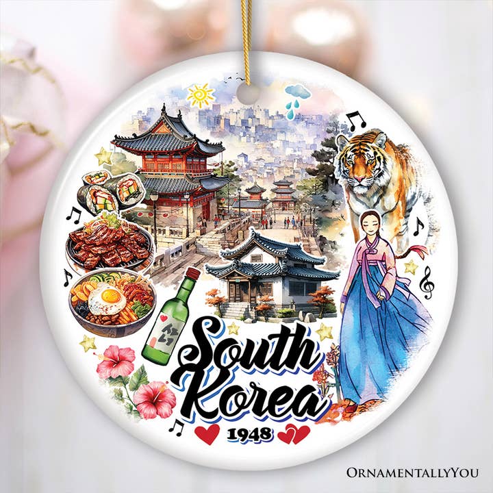 Artistic South Korea Landmarks and Heritage Ornament and other Purchase Wholesale korean soju. Free Returns & Net 60 Terms on Faire trending on Faire.