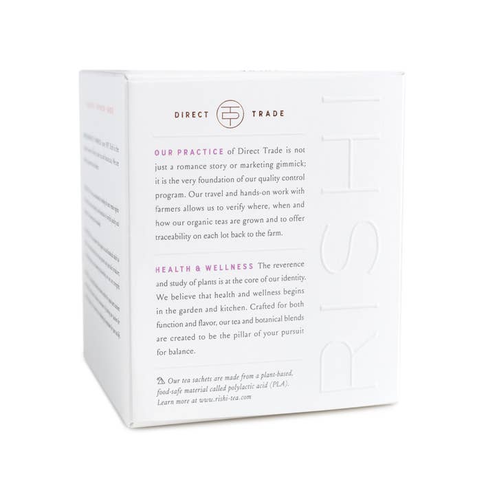 Rishi Tea & Botanicals - Wholesale Tea Bags - Valerian Dream Organic Herbal Tea Sachets3