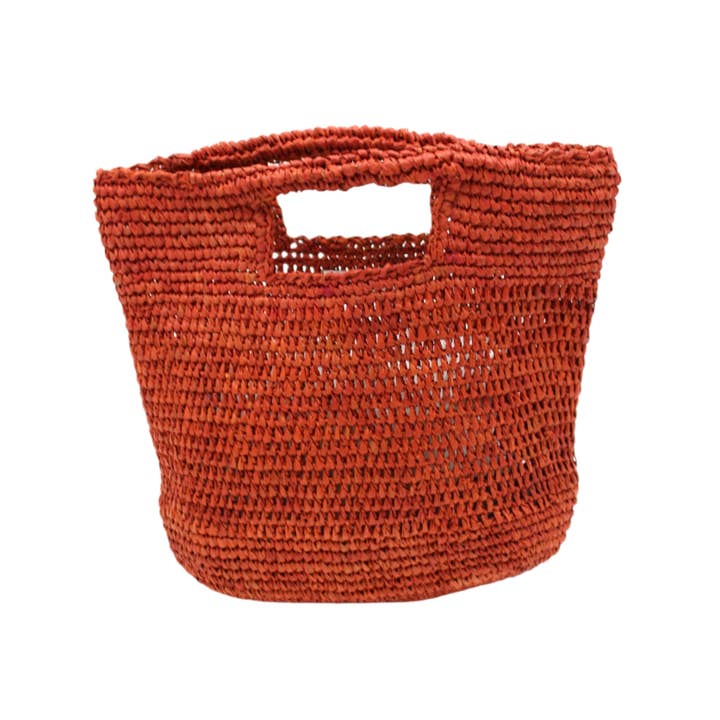 Shebobo - Wholesale Top Handle Bag - Women's - Mini ConCon Crochet Petite Straw Basket