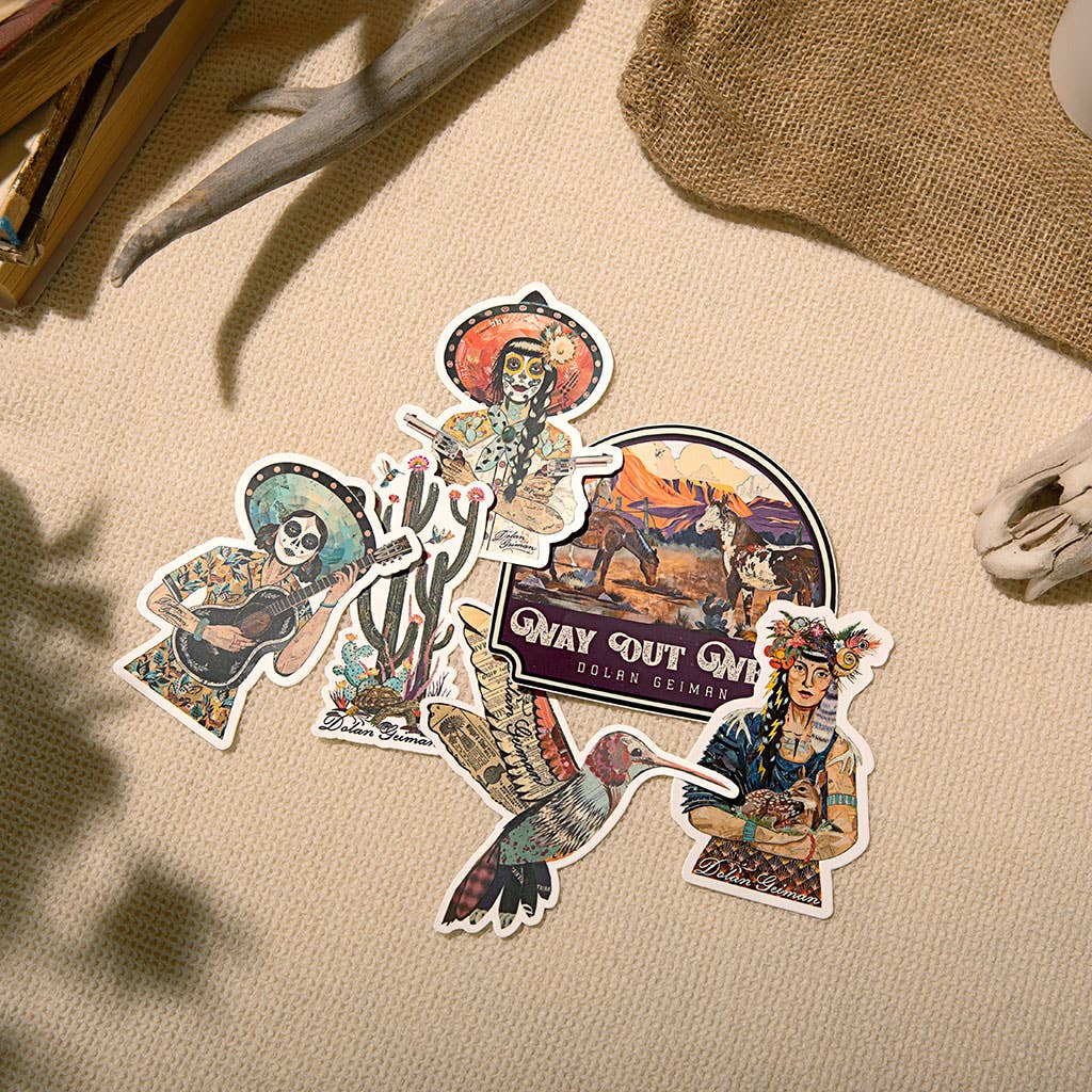 Dolan Geiman - Wholesale Sticker - Sticker | Bird Sticker | HUMMINGBIRD1