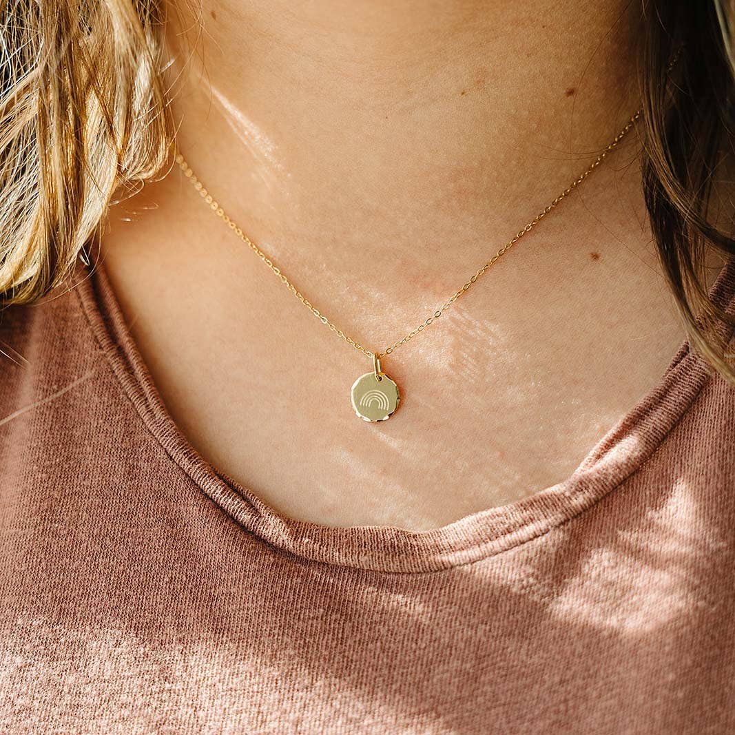 hope love shine - Wholesale Pendant/Charm Necklace - Birthday Jewelry for Daughter or Teen - Rainbow Charm3