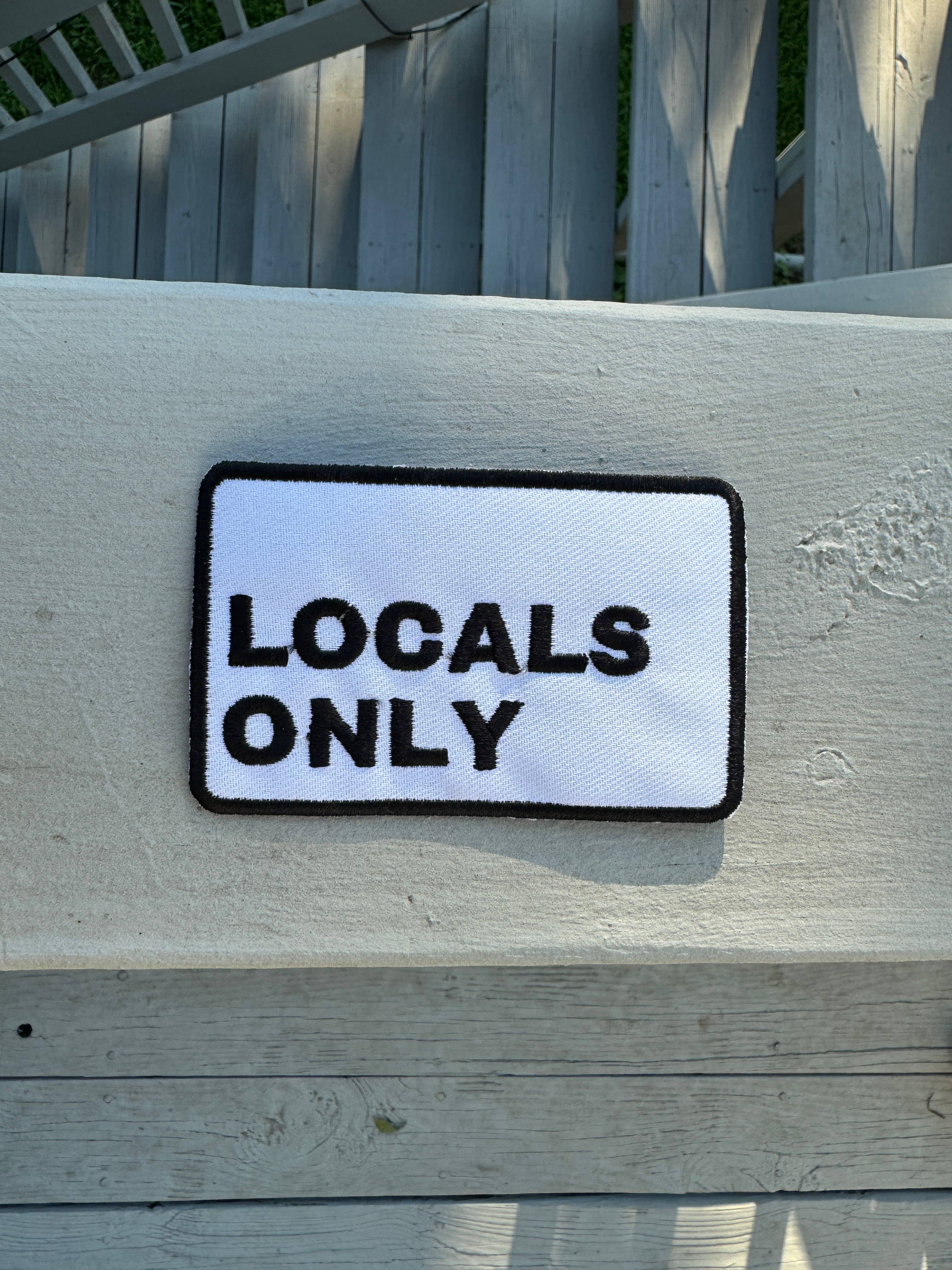 The Day Away Collective - Wholesale Patch - LOCALS ONLY Patch1
