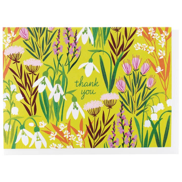 Smudge Ink - Wholesale Stationery/Notecard Set - Assorted Botanical Greetings Note Card Set