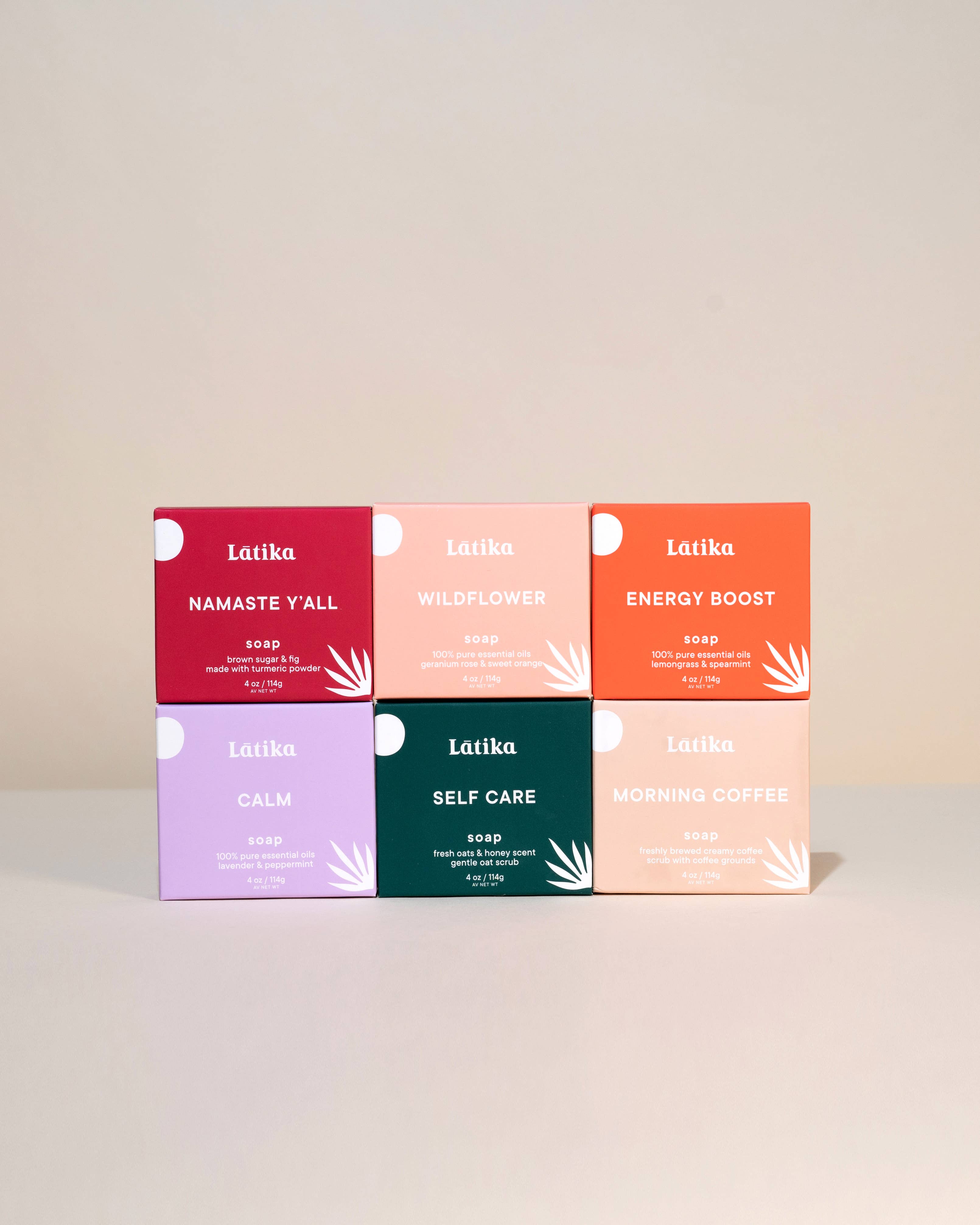 Latika Beauty – sabonete sólido por atacado – Sabonete Energizante de Erva-príncipe7