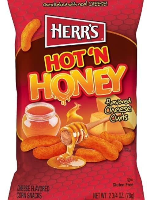 (S6-04) Kiste-Chps-HrrsHTHnyChsCrls2.75oz( 78g x12 Einheiten für den Großhandel von iSweet.ca