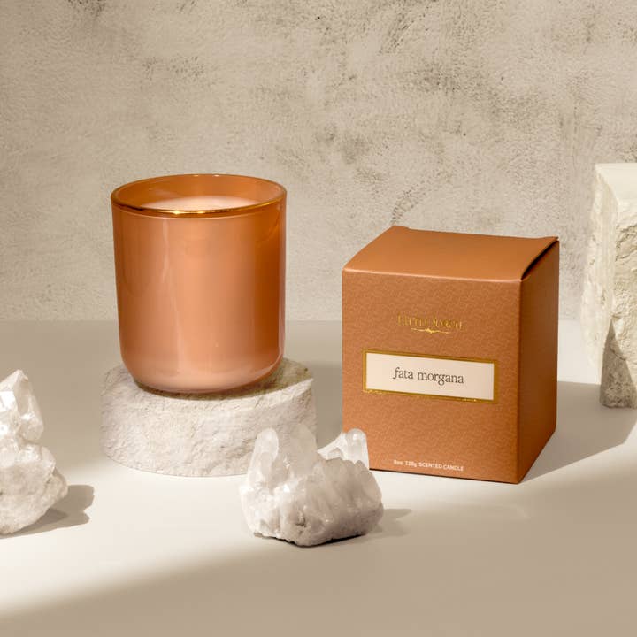 Little Torch - Wholesale Jar/Filled Candle - fata morgana (tobacco, golden amber, and spices)