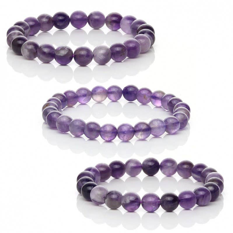 UniArt - Wholesale Cuff Bracelet - Authentic amethyst bracelet4