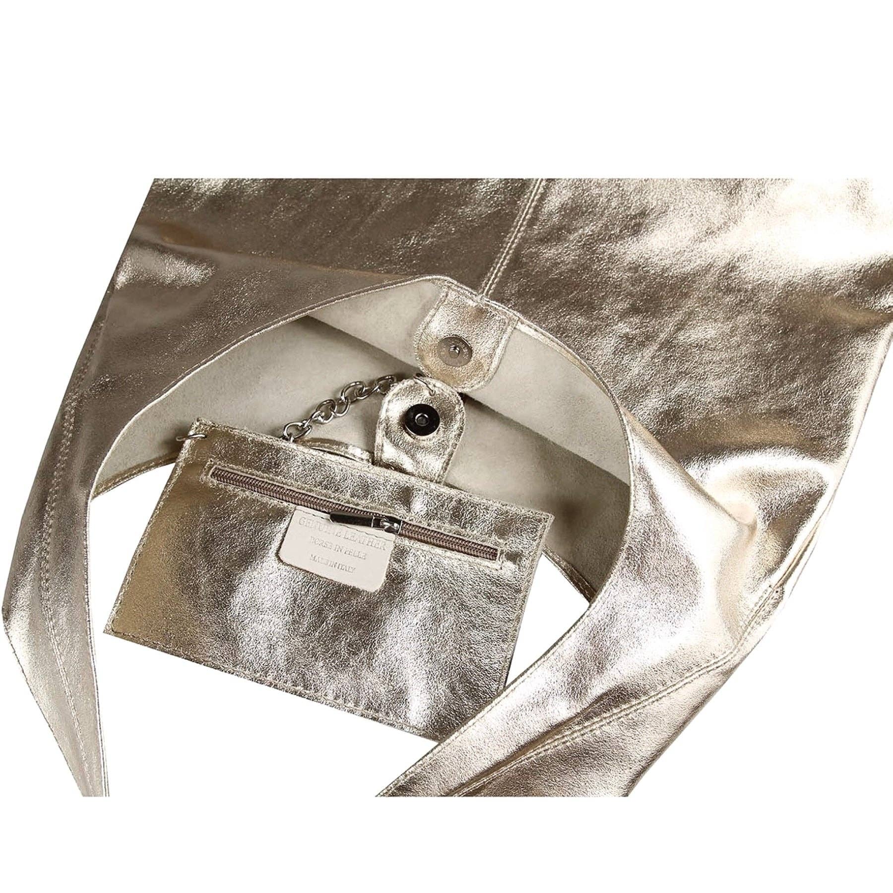 MODARNO - Wholesale Shoulder Bag - Women's - Modarno women's shoulder bag in laminated suede leather 34x17x59 cm3