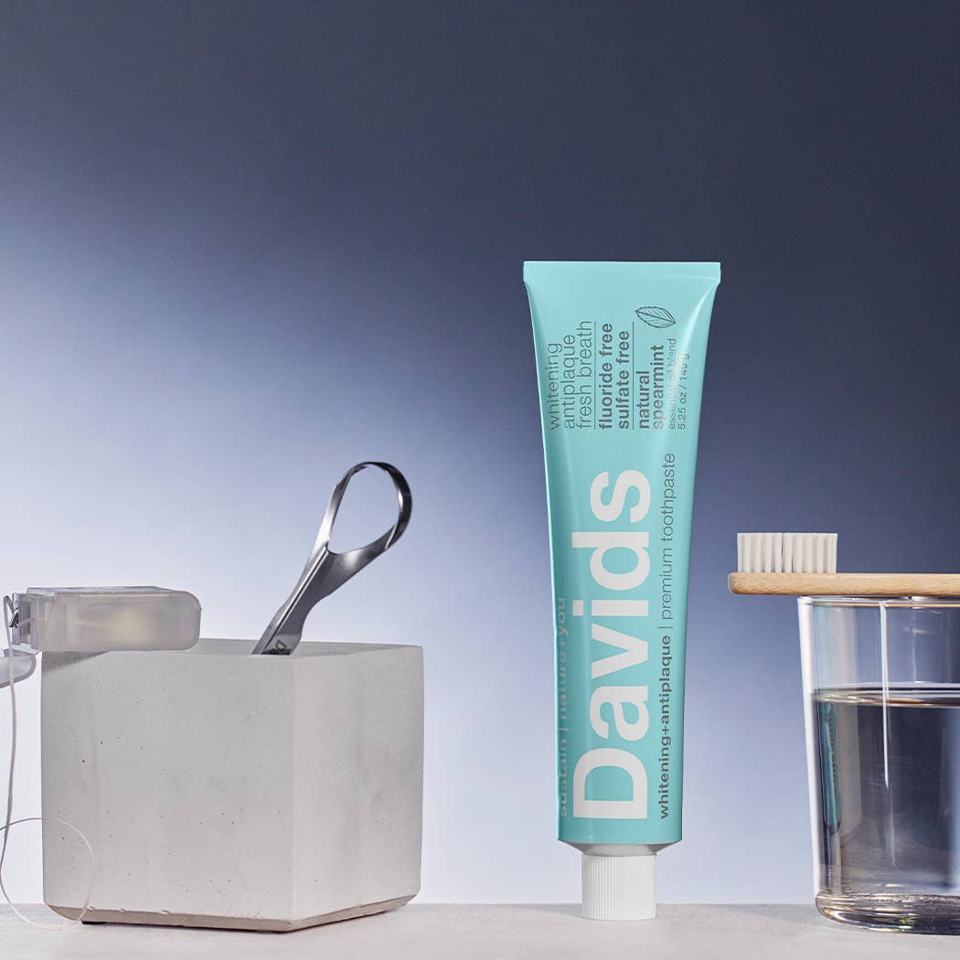 Davids Natural Toothpaste - Wholesale Toothpaste - Davids premium toothpaste  /  spearmint1
