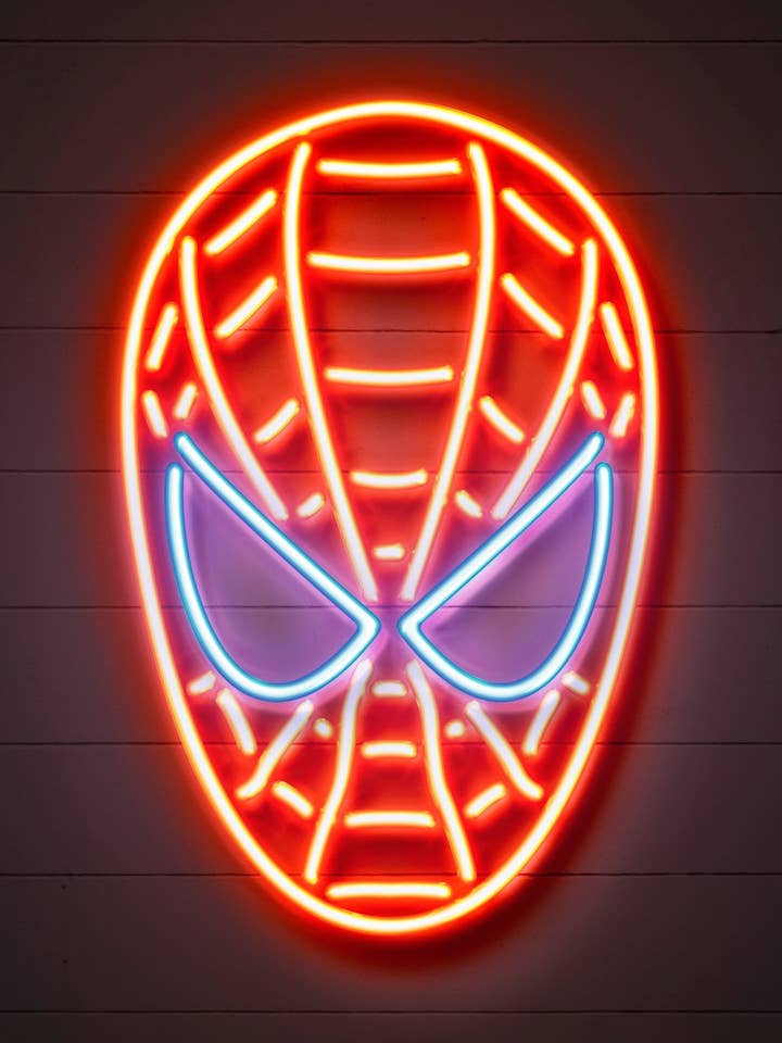 Neon Art - Spiderman for wholesale by BLUE SHAKER