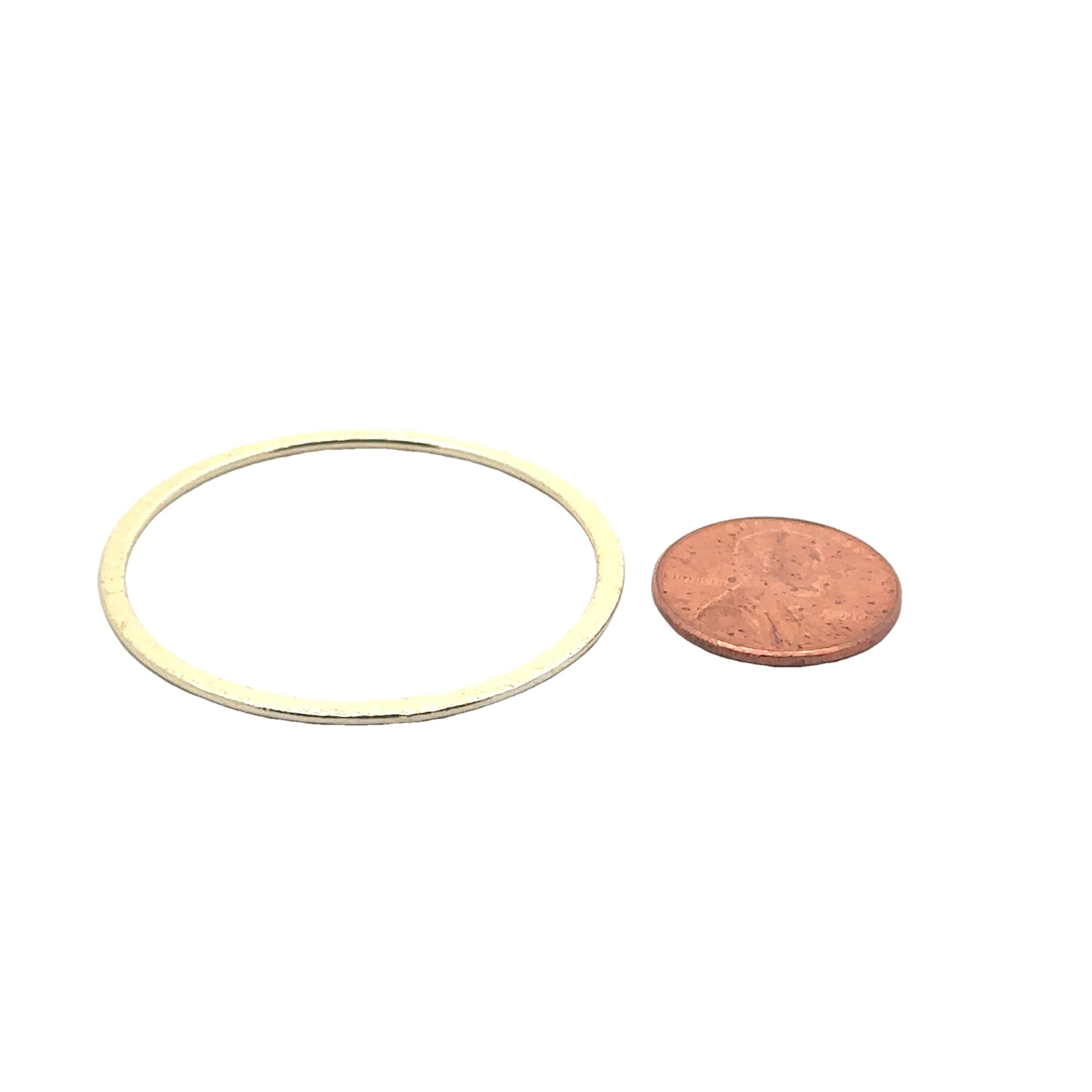 Purity Beads - Wholesale Band/Stacked Ring - A Pack of Gold Plated Rings, that are E-Coated and Brushed Finished. You can find 4 colors with various different sizes.4