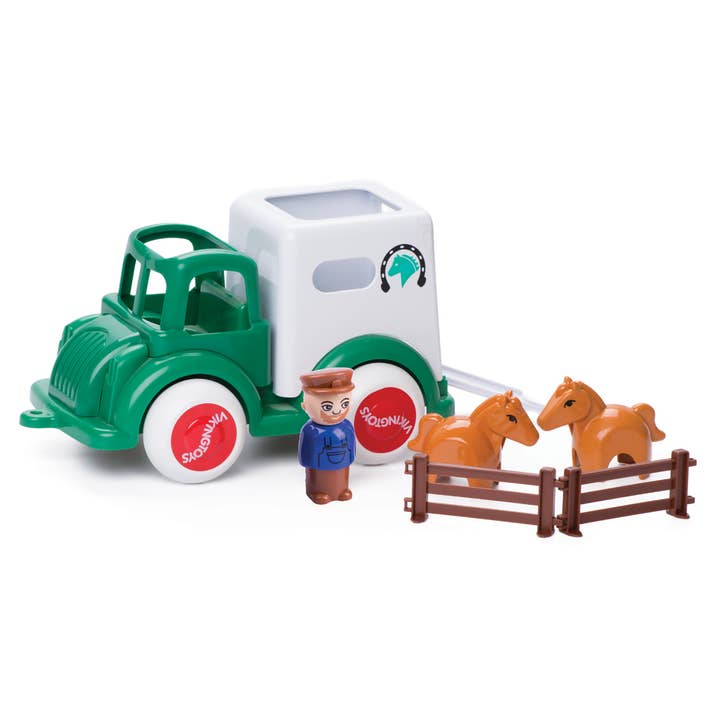 Viking Toys - TRANSPORT DE CHEVAUX JUMBO CLASSIQUE pour la vente par DAM