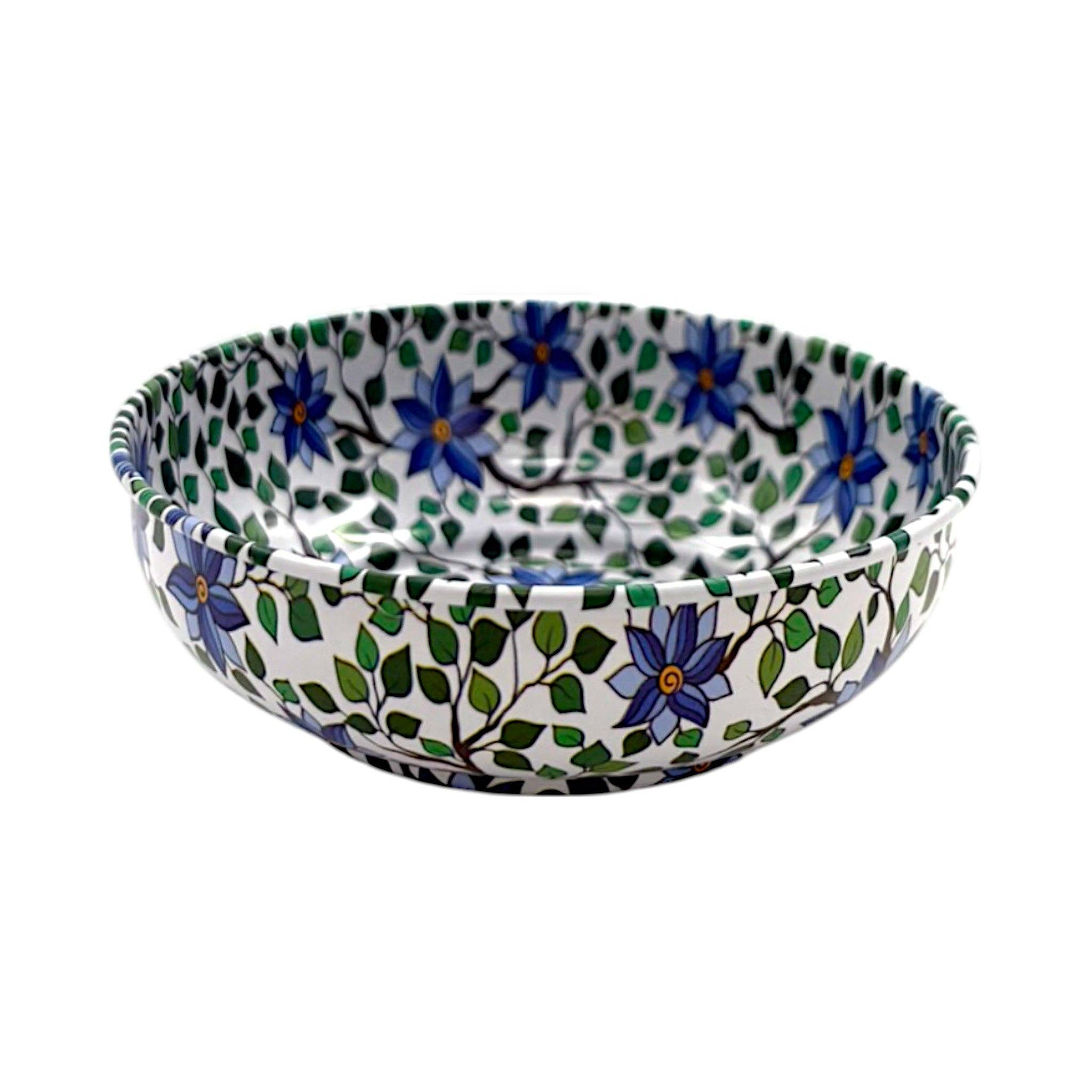 cotonIQ - Wholesale Bowl - Metal Bowl - Flower 1 - Medium - 9cm0