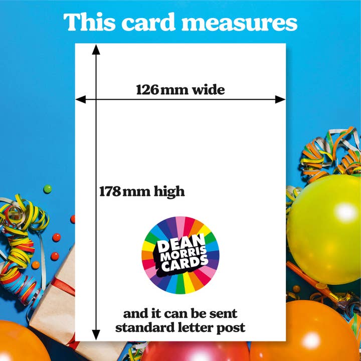 Dean Morris Cards - Wholesale Birthday Card - Bwak bwak rubber chicken Greeting Card