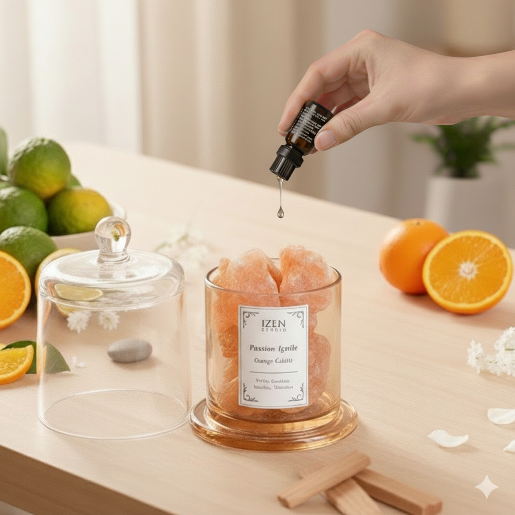 Orange Passion Ignite Crystal Essential Oil Diffuser  for wholesale on Faire6