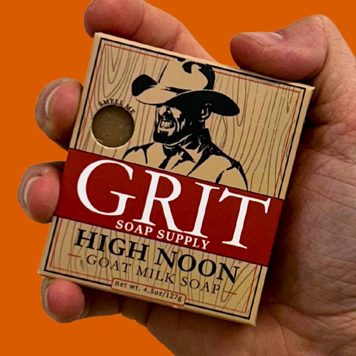 High Noon Goat Milk Bar Tvål för wholesale av GRIT Soap Supply