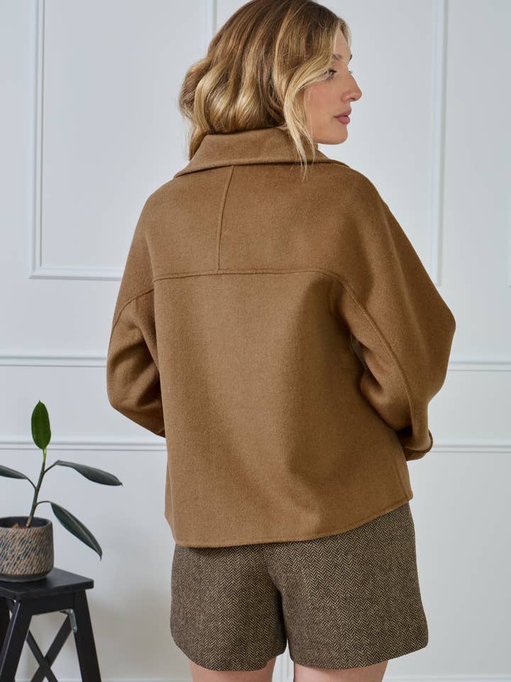 LULUMARY - Wholesale Varsity/Baseball Jacket - Women's - Short coat V32826