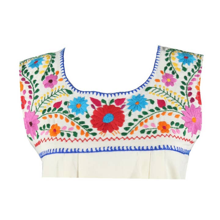 Lady Catrina - Wholesale Dress - Women's - Tehuacan White Dress2