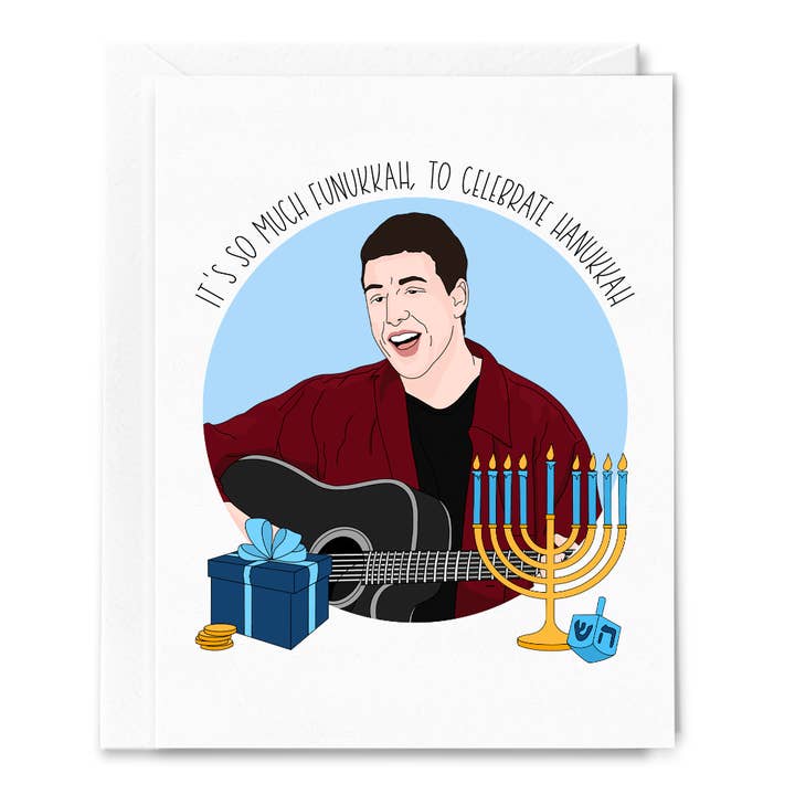 It's So Much Funukkah Card for wholesale by Sammy Gorin LLC