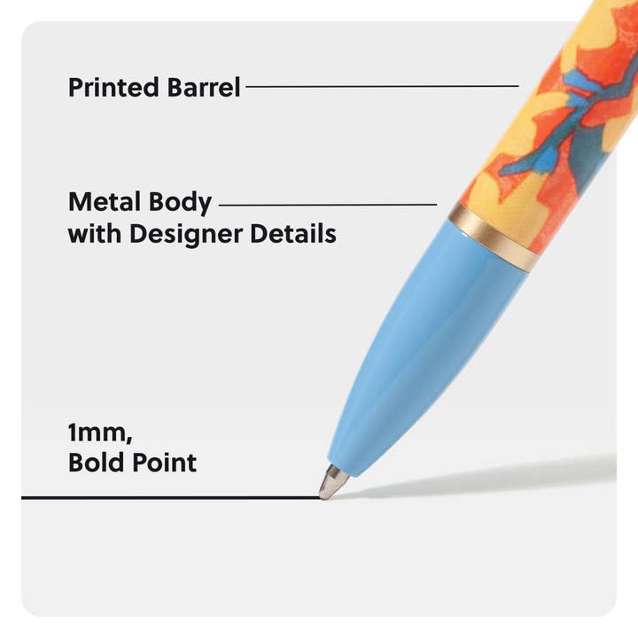 U Brands - Wholesale Pen - U Brands Artist Touch The Monterey Ballpoint Pens, 6 CT Assorted Colors