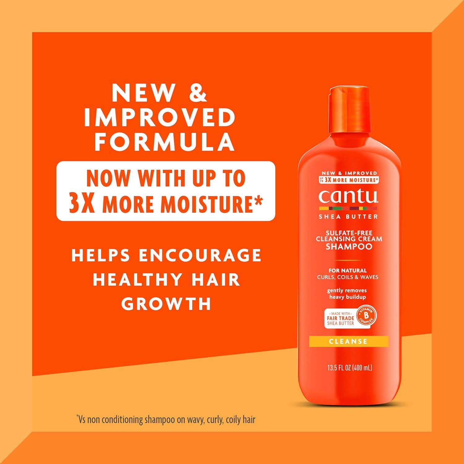 mOrganics Beauty - Wholesale Hair shampoo - Cantu Shea Butter Sulphate-Free Cleansing Shampoo 400ml2