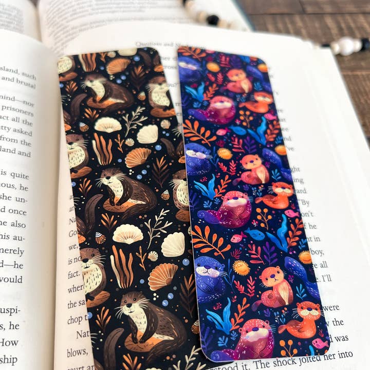 Little Turkey Shoppe - Wholesale Bookmark - Otter Bookmarks