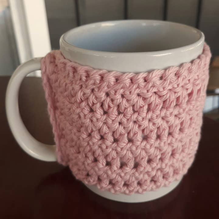 Clover Garden Crafts - Wholesale Drink Huggers & Koozies - Crochet Mug Cozy or Coffee Cup Sleeve Cosy0