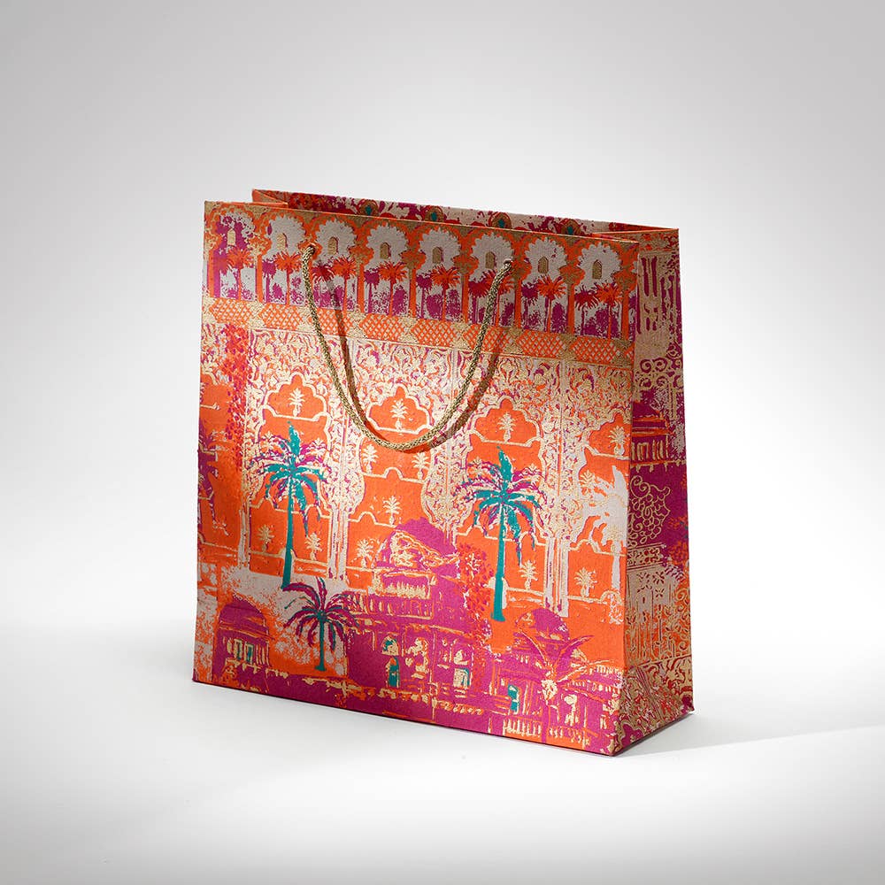 PaperSpree – Engroshandel Gavepose – Bomuldspapir gavepose | Fushia Orange 6