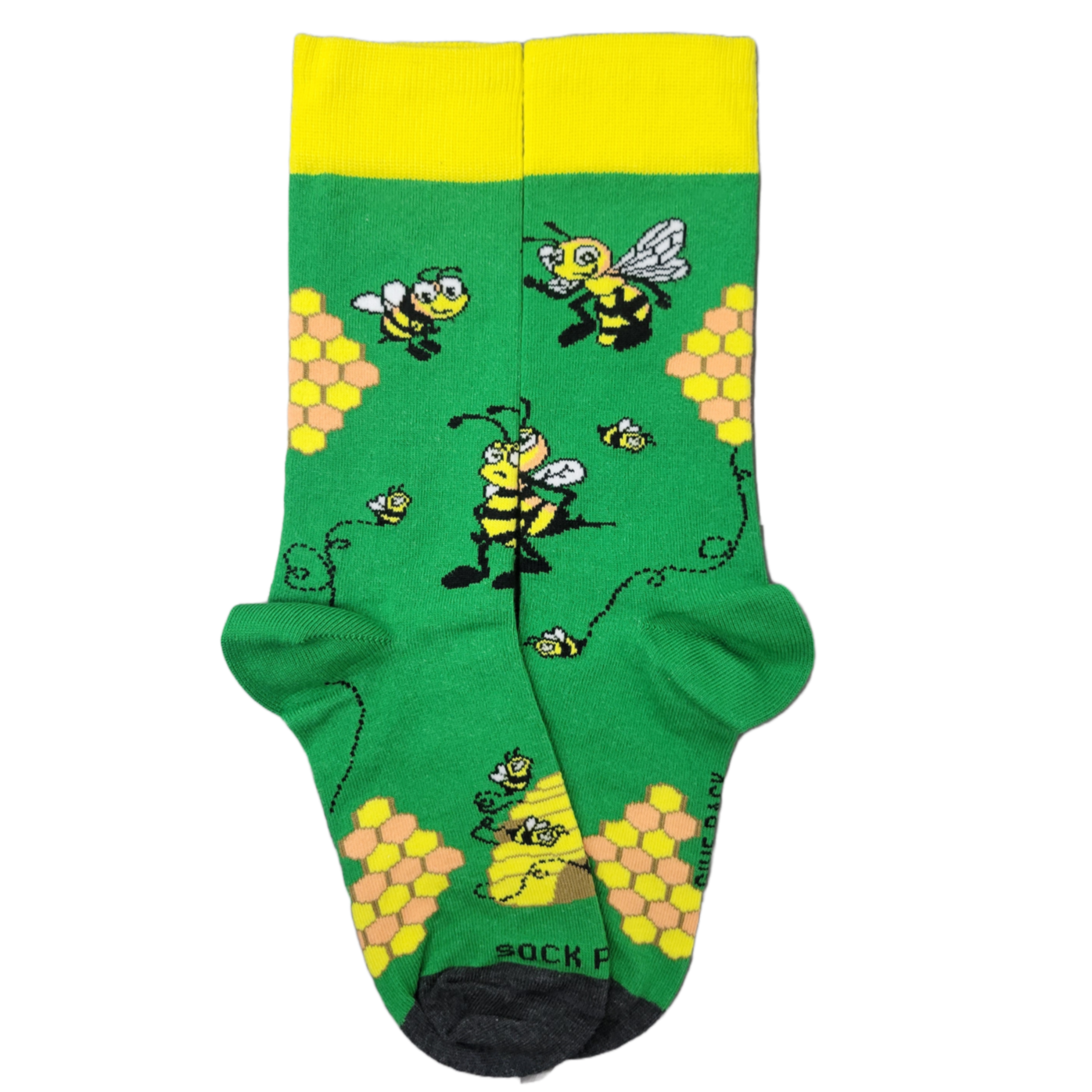 Sock Panda – wholesale Socks – Unisex – Busy Bee Socks from the Sock Panda (Adult Small -  Shoe Sizes 2-5)0