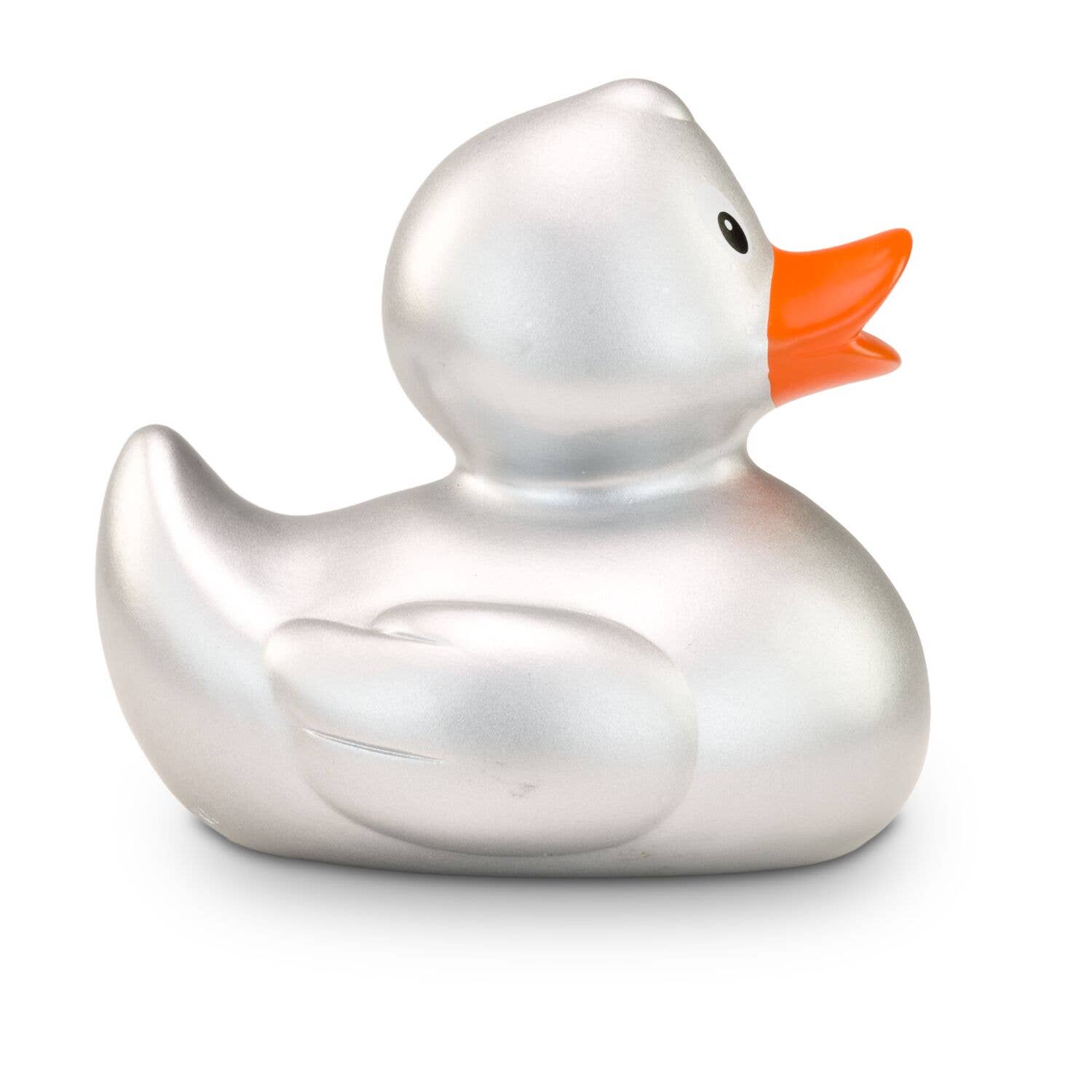 ROEMER WELLNESS - Wholesale Beach/Pool Toy - Kids & Baby - Promotional Duck Sylvie Silver Mini, approx. 6 cm5