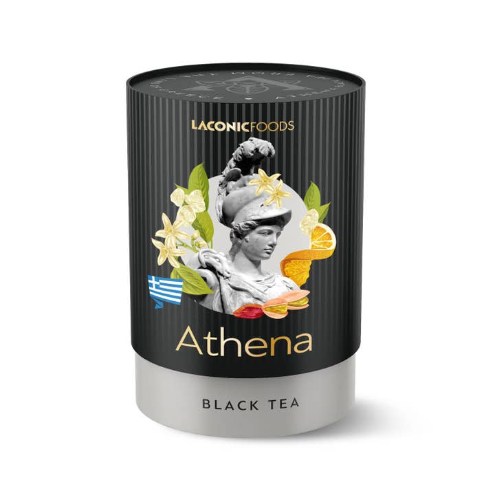 Thé Noir Grec Premium – Athena (75g en Feuilles Libres) pour la vente par Laconic Foods