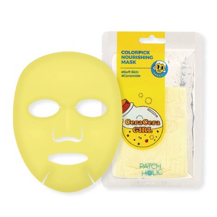 PINEAPPLE Beauty - Wholesale Skincare Face Mask - Patch Holic PAT005 Colorpick Nourishing Sheet Mask - 10 pc1