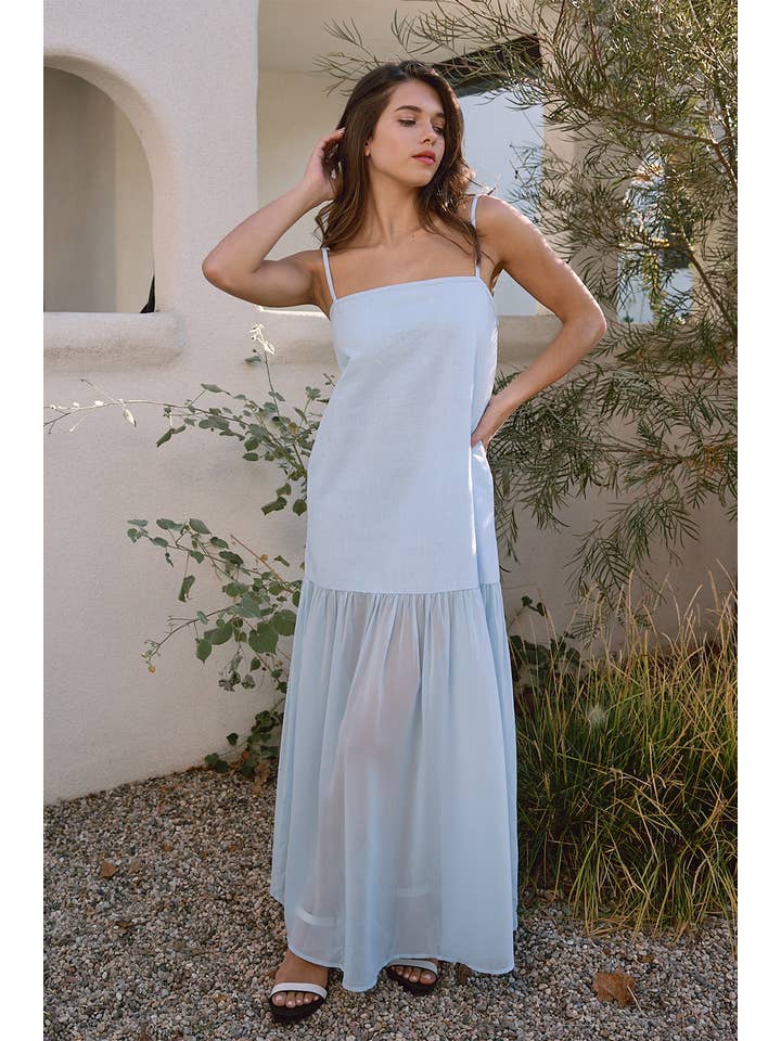 RAISONNEL - Wholesale Dress - Women's - MUSE SHEER MAXI DRESS - RD1087