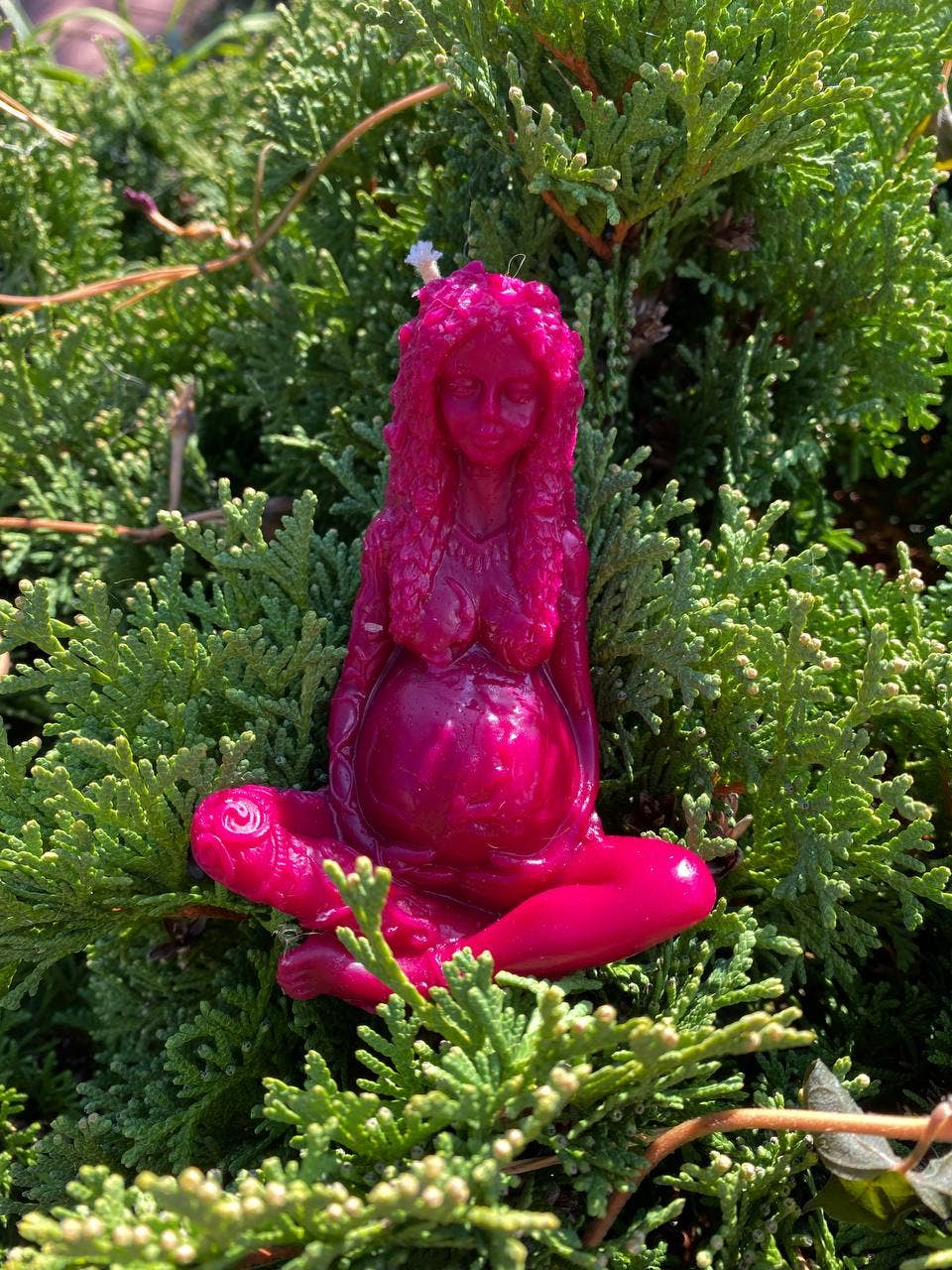 whatever workshop - Wholesale Novelty Candle - Beeswax candle Goddess of the earth Gaia12