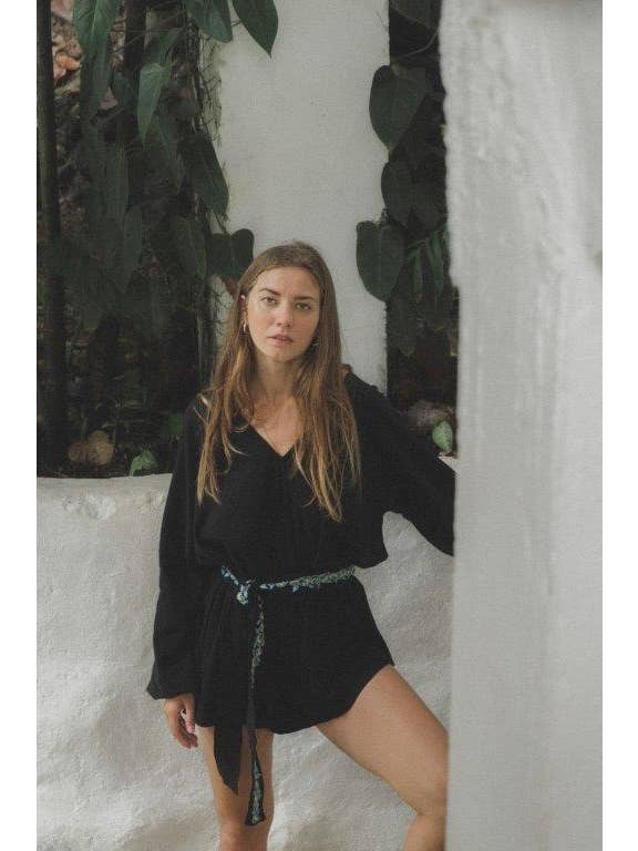 Isla Sol - Wholesale Romper – Women's - Island Suit - Black1