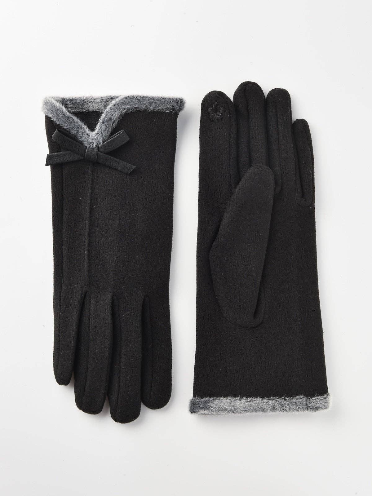 Funkyrel® Atzbranding Limited – wholesale Gloves – Women's – Gloving - Women's Winter Touchscreen Gloves with bow3