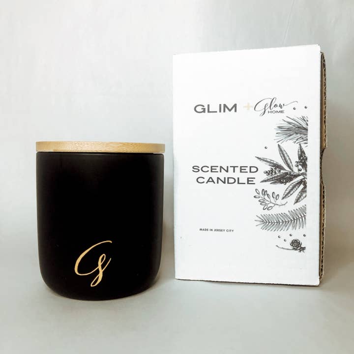 Glim and Glow Home - Wholesale Jar/filled candle - Mr. Mahogany Soy Candle