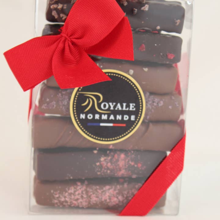 Royale Normande Chocolaterie - Wholesale Chocolate Box - Assorted Marshmallow Stick Box 140g - 139AC31