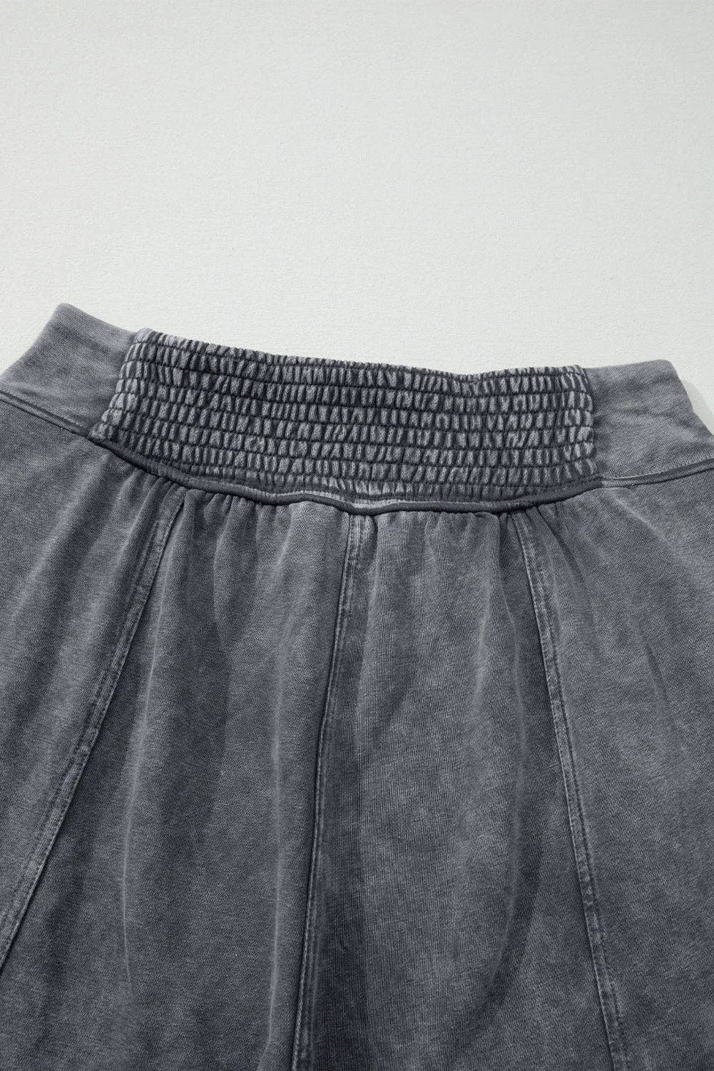 Suhkasana - Wholesale Lounge Sweatpants/Joggers - Women's - Mineral Wash High Waist Relaxed Fit Jogger Pants12