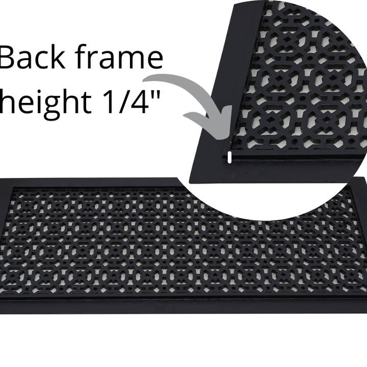 Registers and Hardware Hub Inc. - Vente Article de chauffage, ventilation et climatisation - Grille de retour d'air 8 po x 20 po, ouverture de conduit | Fonte d'aluminium massif