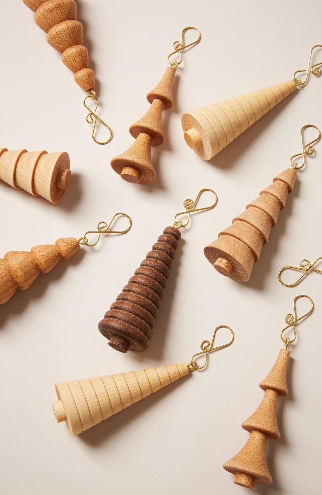 Farmhouse Pottery - Wholesale Ornament - Crafted Wooden Tree Ornaments0