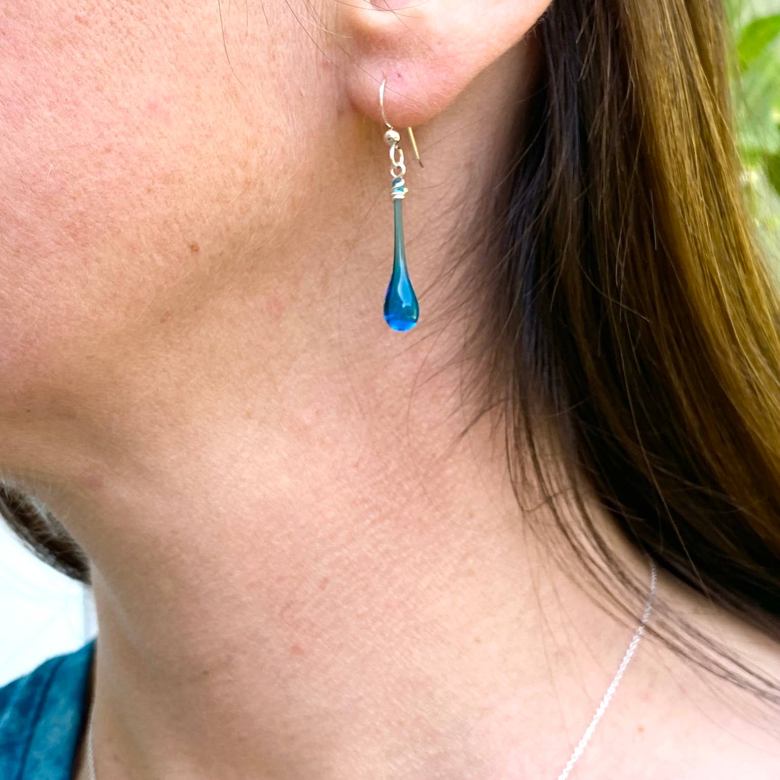 Sundrop Jewelry - Wholesale Dangle Earrings - Solaris Colorful Glass Teardrop Earrings4