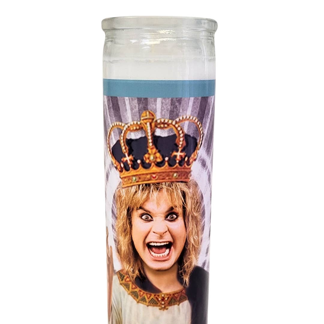 Pop Soap - Wholesale Gag Gift/Novelty Gift - Ozzy Osbourne Celebrity Saint Prayer Candle Horror2